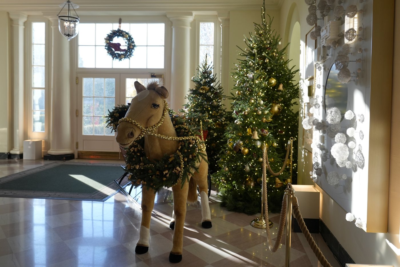 It's the final holiday stretch at the Biden White House. The theme is 'A Season of Peace and Light' | iNFOnews.ca