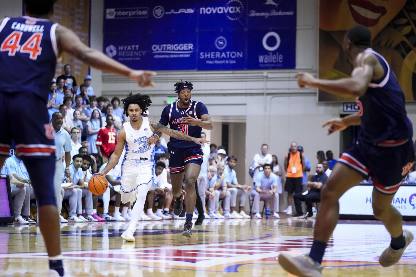 Broome has 23 points and 19 rebounds as No. 4 Auburn tops No. 12 UNC 85-72 to reach Maui title game | iNFOnews.ca