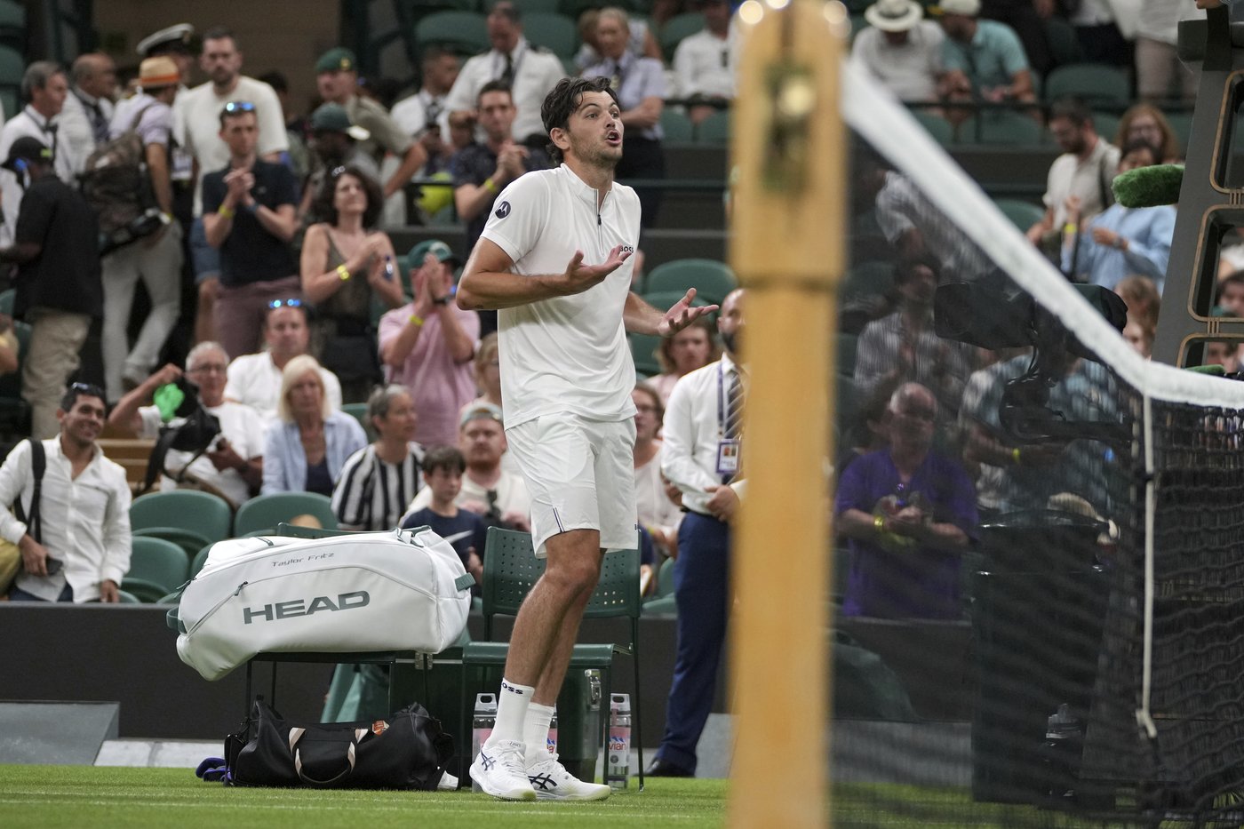 Wimbledon: Giovanni Mpetshi Perricard hits tournament-record 153 mph serve against Taylor Fritz | iNFOnews.ca Wimbledon: Giovanni Mpetshi Perricard hits tournament-record 153 mph serve against Taylor Fritz | iNFOnews.ca