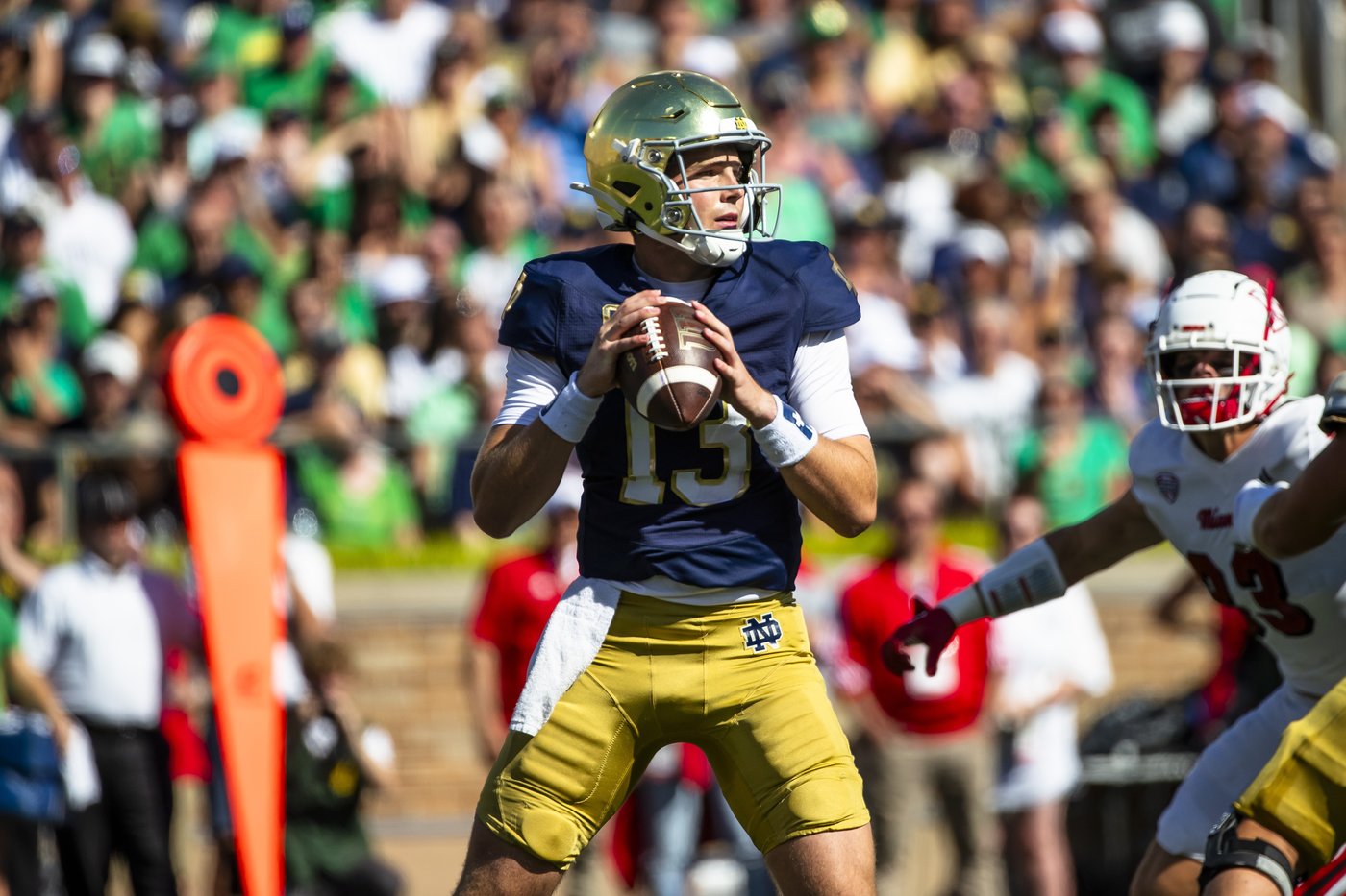 No. 17 Notre Dame shakes off sluggish start in 28-3 win over Miami (Ohio) | iNFOnews.ca No. 17 Notre Dame shakes off sluggish start in 28-3 win over Miami (Ohio) | iNFOnews.ca