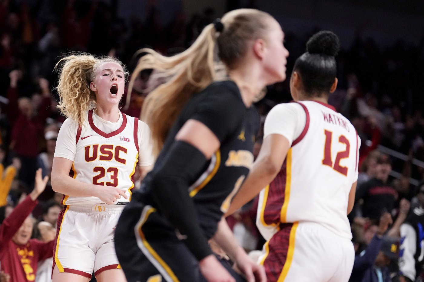 JuJu Watkins scores 31 points to propel No. 4 Southern California past No. 23 Michigan 78-58 | iNFOnews.ca JuJu Watkins scores 31 points to propel No. 4 Southern California past No. 23 Michigan 78-58 | iNFOnews.ca