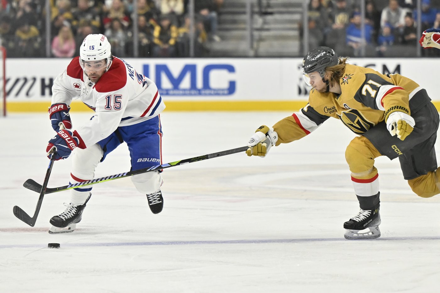 Dach's goal midway through 3rd period rallies Canadiens to 3-2 win over the Golden Knights | iNFOnews.ca Dach's goal midway through 3rd period rallies Canadiens to 3-2 win over the Golden Knights | iNFOnews.ca