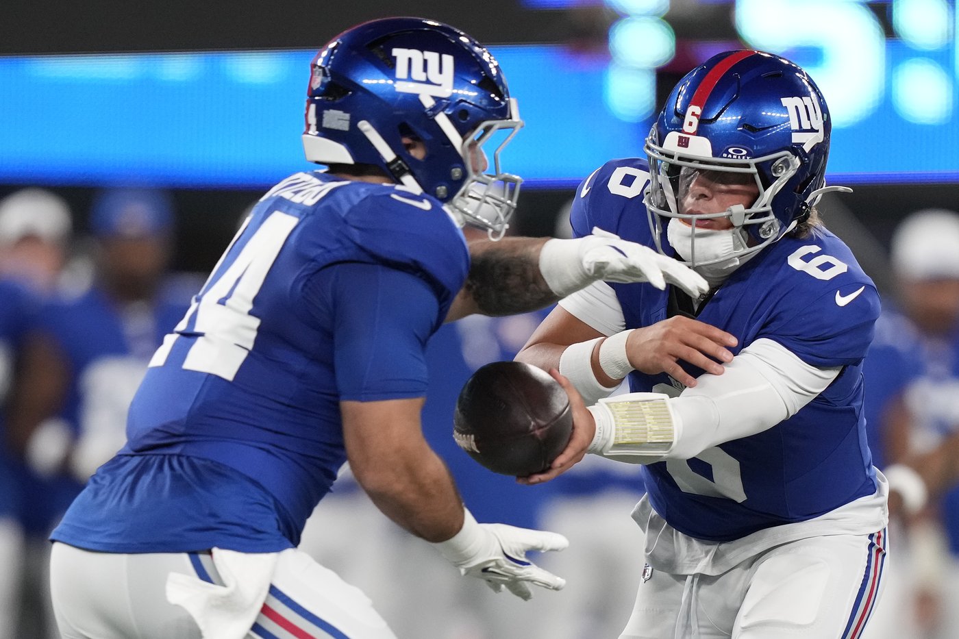 Skattebo plays and Dart clears concussion protocol as Giants beat Patriots in preseason finale | iNFOnews.ca