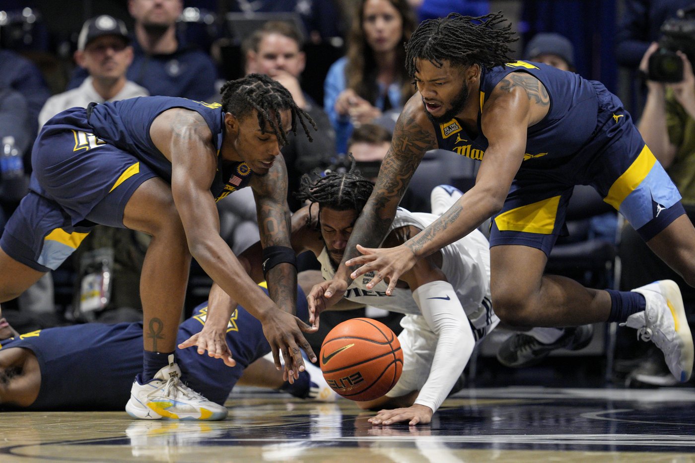 Kam Jones scores 20 points as No. 9 Marquette holds off Xavier 72-70 | iNFOnews.ca Kam Jones scores 20 points as No. 9 Marquette holds off Xavier 72-70 | iNFOnews.ca