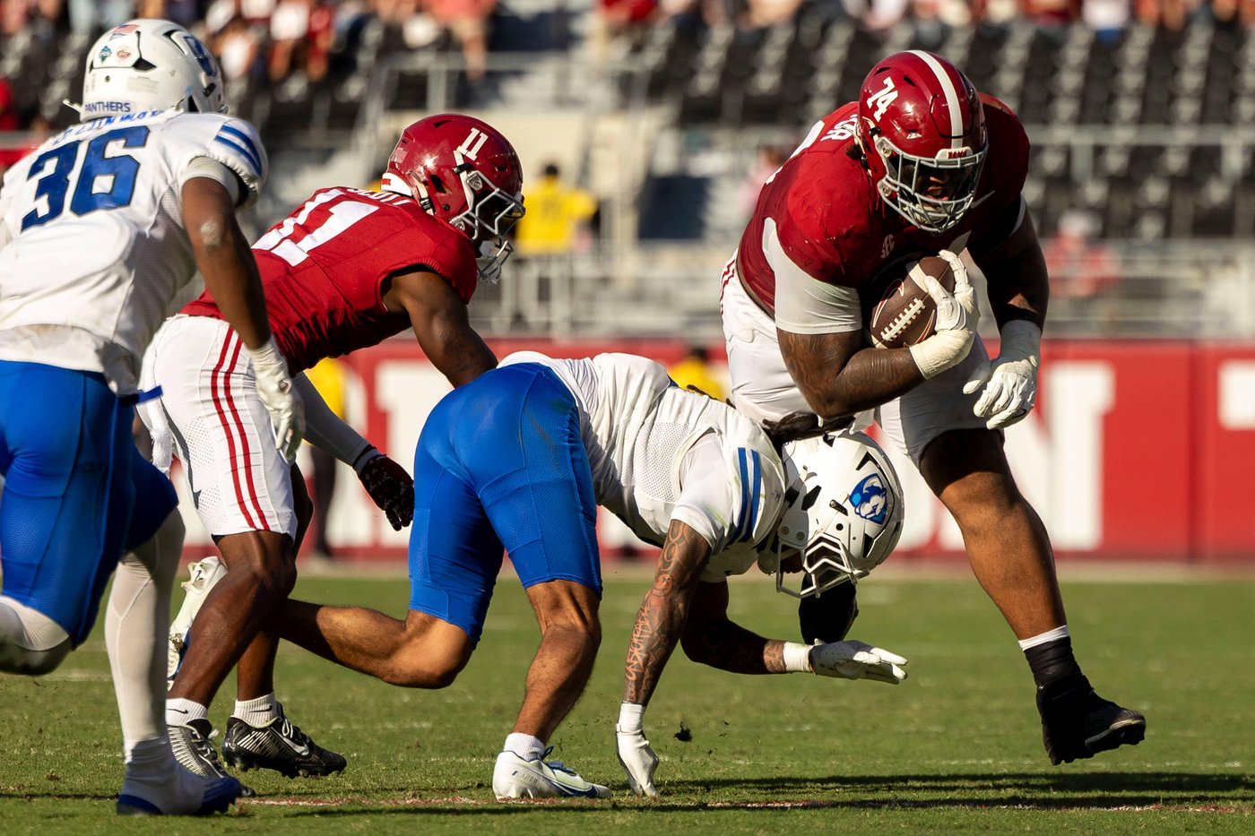 No. 10 Alabama cruises past FCS opponent Eastern Illinois 56-0 with Iron Bowl up next | iNFOnews.ca No. 10 Alabama cruises past FCS opponent Eastern Illinois 56-0 with Iron Bowl up next | iNFOnews.ca