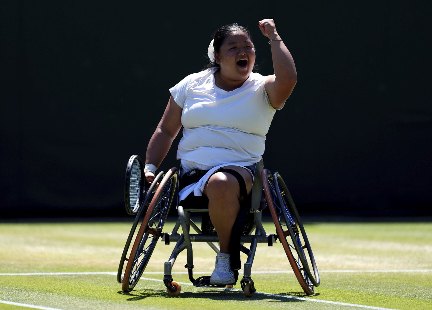 Wang Ziying of China wins women's wheelchair singles at Wimbledon | iNFOnews.ca Wang Ziying of China wins women's wheelchair singles at Wimbledon | iNFOnews.ca