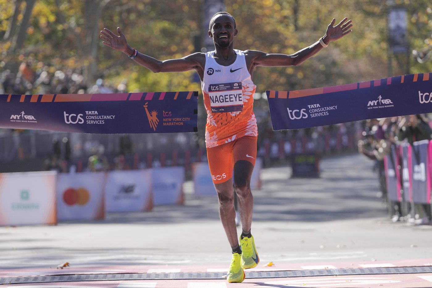 Abdi Nageeye of the Netherlands and Sheila Chepkirui of Kenya win the New York City Marathon | iNFOnews.ca Abdi Nageeye of the Netherlands and Sheila Chepkirui of Kenya win the New York City Marathon | iNFOnews.ca