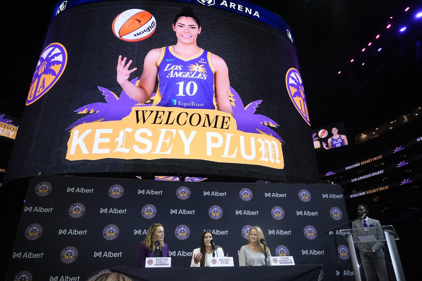 Kelsey Plum joins LA Sparks in a reunion with former Aces teammate Dearica Hamby | iNFOnews.ca Kelsey Plum joins LA Sparks in a reunion with former Aces teammate Dearica Hamby | iNFOnews.ca