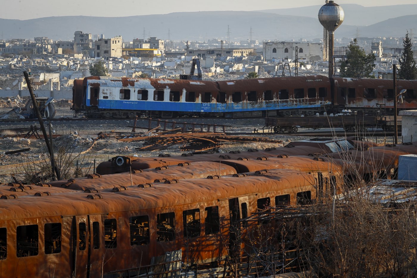 A train station was once the pride of Syria's capital. Some see it as a symbol of revival after war | iNFOnews.ca A train station was once the pride of Syria's capital. Some see it as a symbol of revival after war | iNFOnews.ca