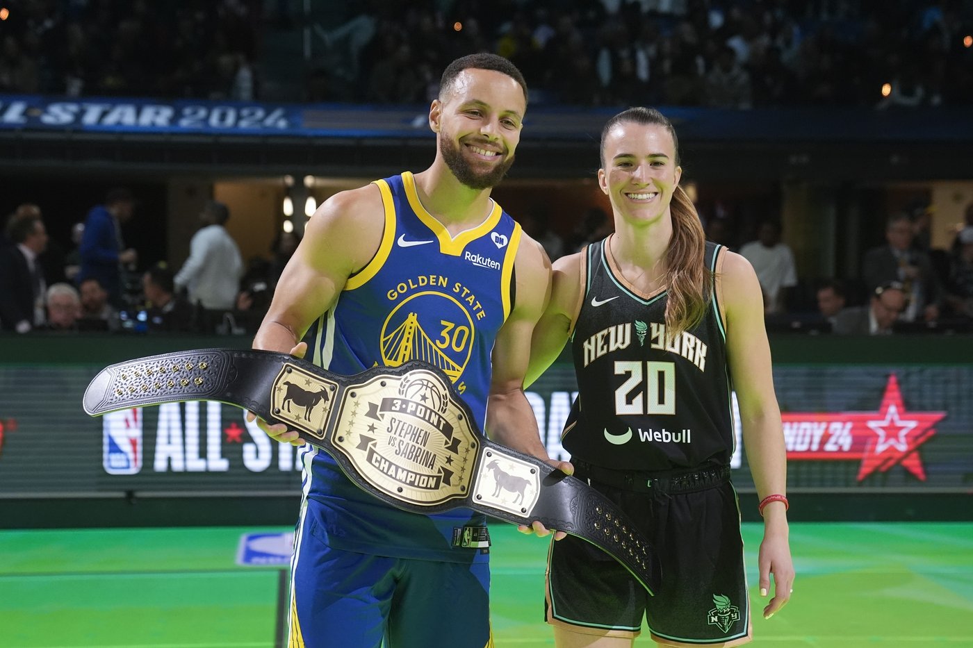 Steph vs. Sabrina, the big hit of All-Star weekend last year, won't happen this year | iNFOnews.ca