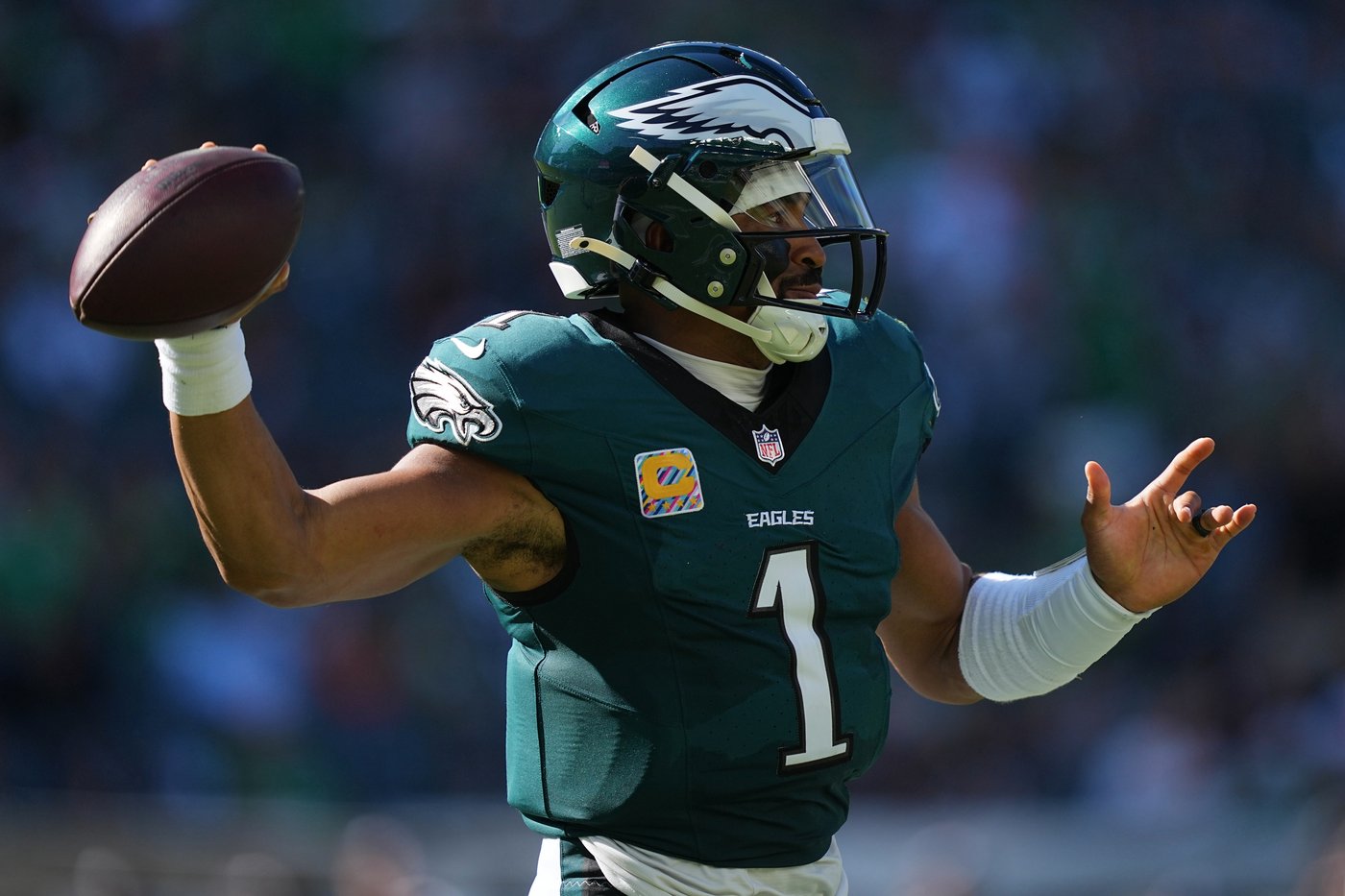 Eagles' offensive woes continue as Broncos hand Super Bowl champs their first loss | iNFOnews.ca