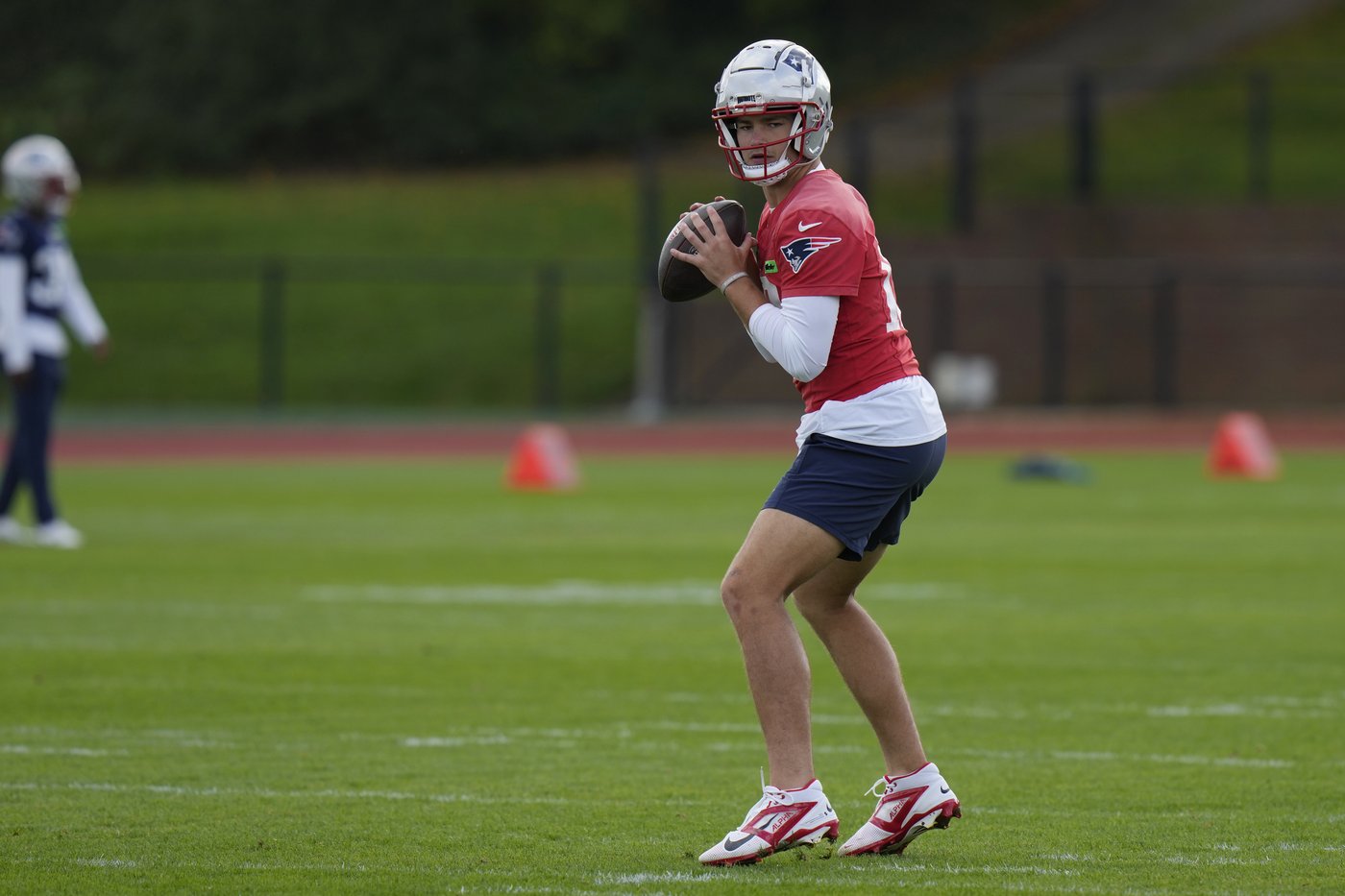 Patriots QB Drake Maye 'ready to go' against Jaguars in London | iNFOnews.ca Patriots QB Drake Maye 'ready to go' against Jaguars in London | iNFOnews.ca