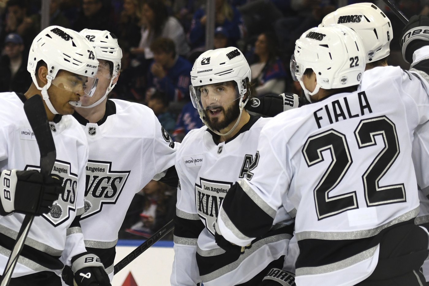 Rangers goalie Igor Shesterkin pulled after allowing five goals to Kings | iNFOnews.ca