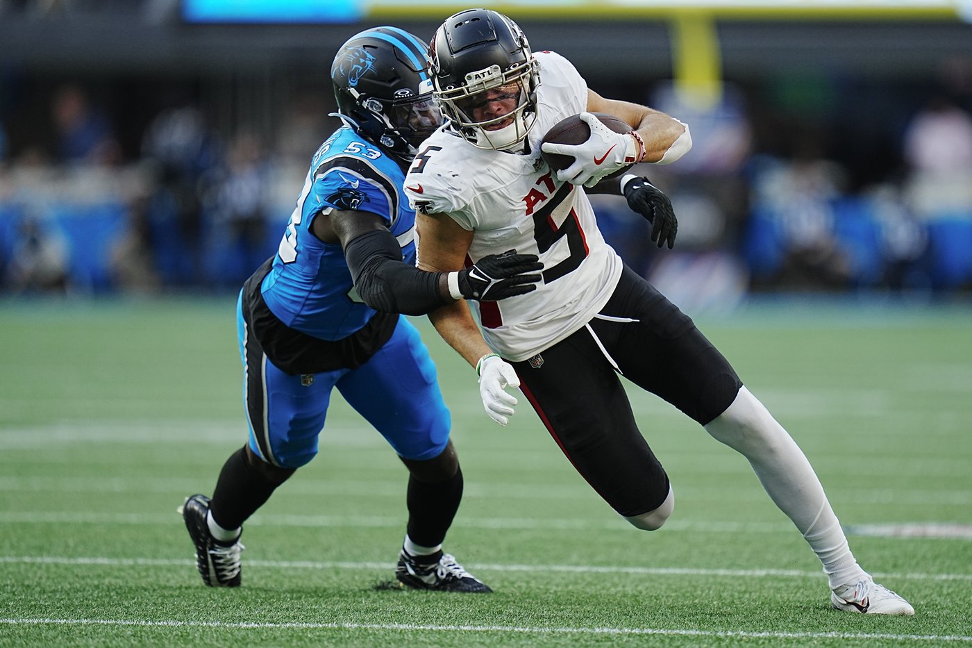 Bijan Robinson scores 2 TDs. Falcons beat Panthers 38-20 for 3rd straight victory vs. NFC South foe | iNFOnews.ca Bijan Robinson scores 2 TDs. Falcons beat Panthers 38-20 for 3rd straight victory vs. NFC South foe | iNFOnews.ca