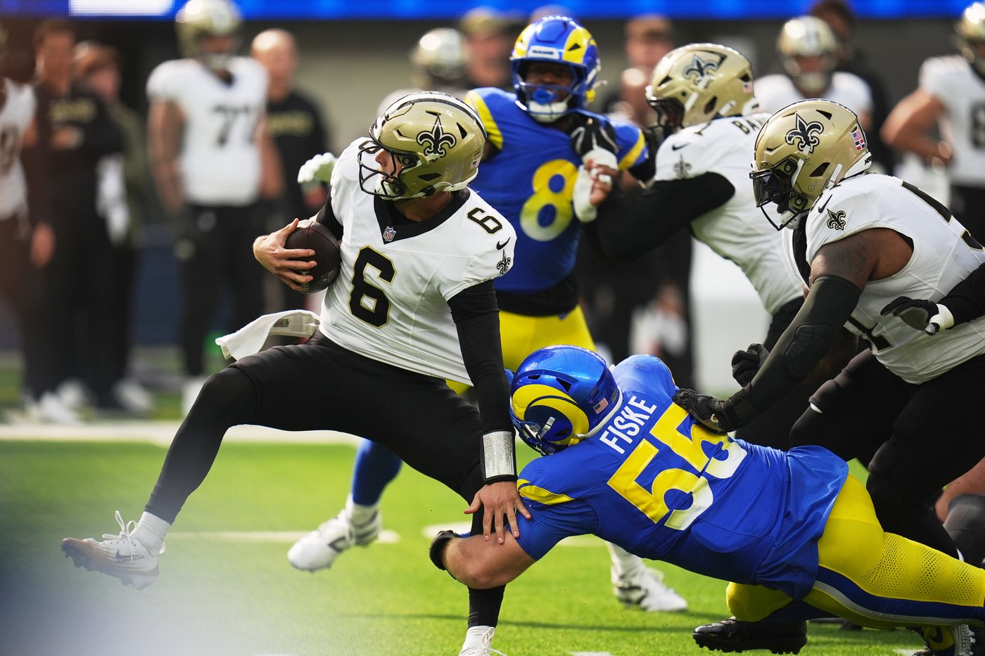 Saints coach Kellen Moore acknowledges frustration with the club's worst 9-game start since 1980 | iNFOnews.ca Saints coach Kellen Moore acknowledges frustration with the club's worst 9-game start since 1980 | iNFOnews.ca