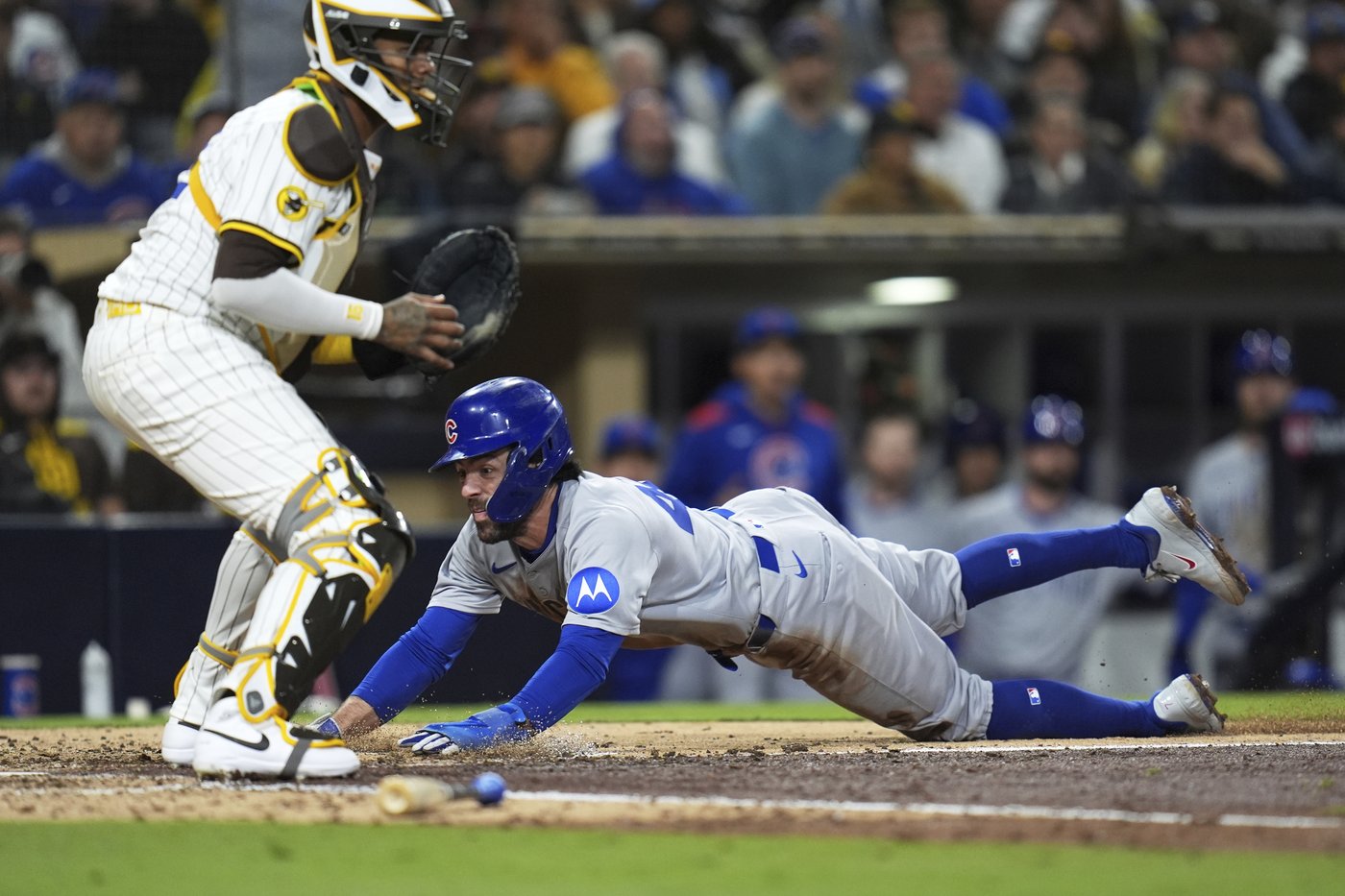 Cubs hand Padres 1st loss in 12 home games, 2-1 on Hoerner's triple in the 10th | iNFOnews.ca