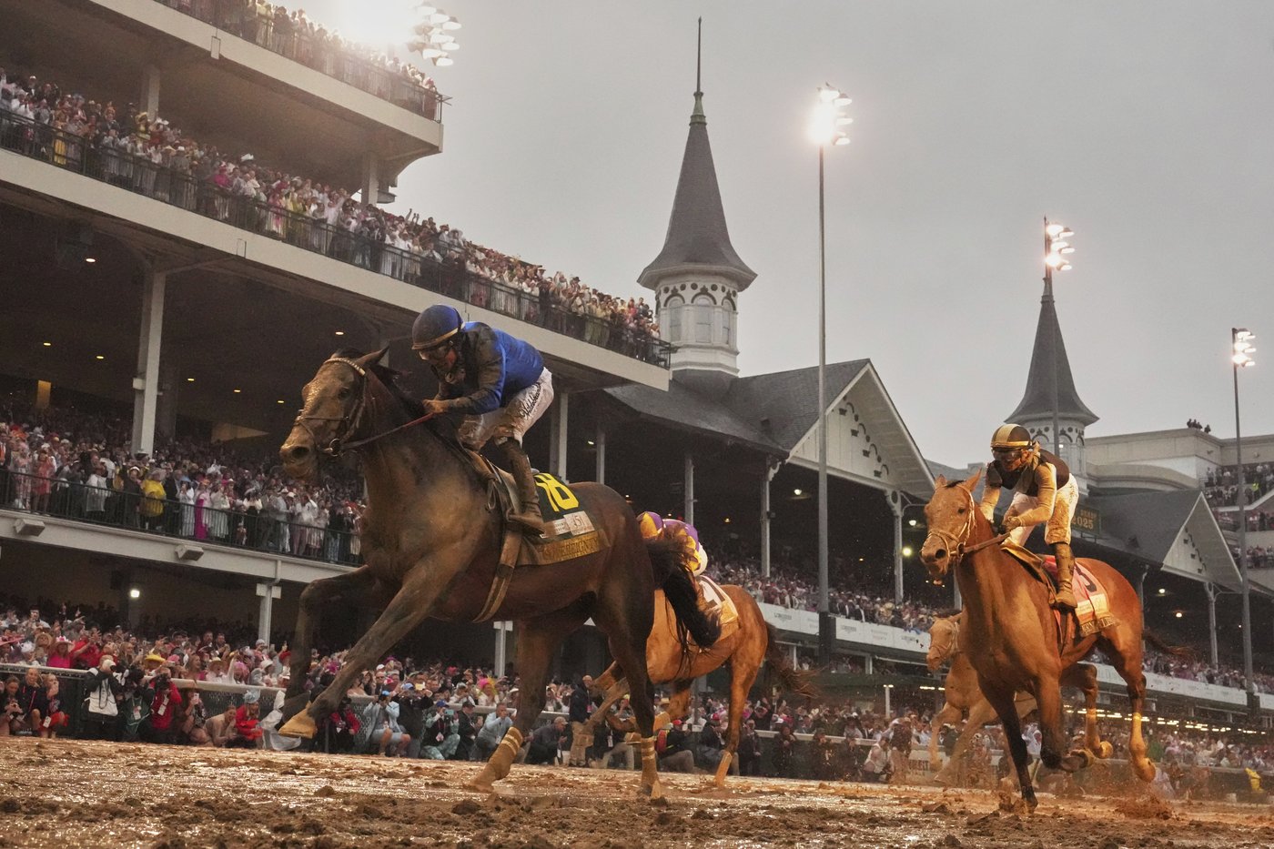 Sovereignty reigns in 151st Kentucky Derby, outdueling favourite Journalism in the slop | iNFOnews.ca