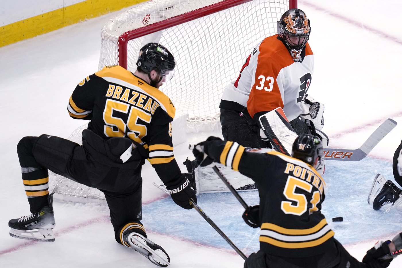 Ersson stops 23 shots and Foerster scores 2nd-period goal in Flyers 2-0 win over Bruins | iNFOnews.ca Ersson stops 23 shots and Foerster scores 2nd-period goal in Flyers 2-0 win over Bruins | iNFOnews.ca