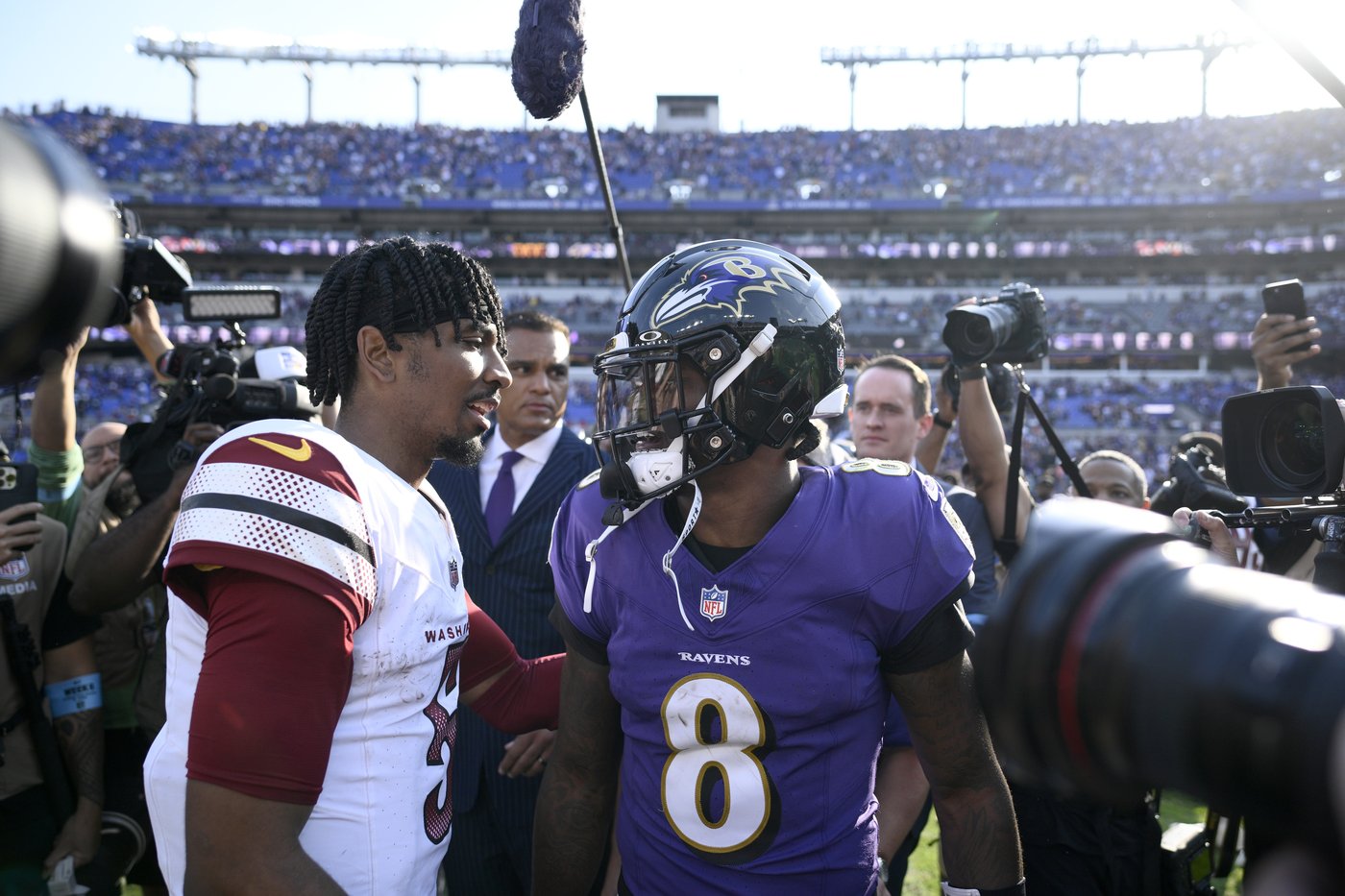 Jackson outduels Daniels and Henry runs for two TDs as Ravens beat Commanders 30-23 | iNFOnews.ca Jackson outduels Daniels and Henry runs for two TDs as Ravens beat Commanders 30-23 | iNFOnews.ca