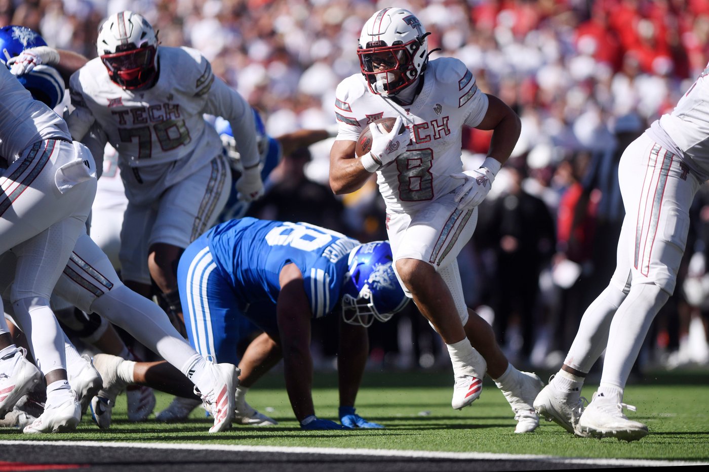 Harrington's 5 field goals, Rodriguez's takeaways lead No. 9 Texas Tech past No. 8 BYU 29-7 | iNFOnews.ca