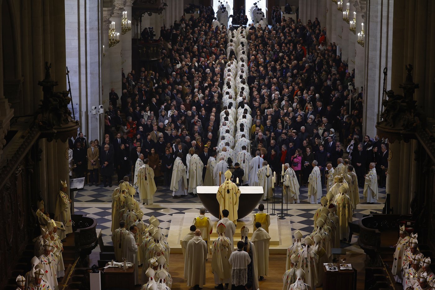 Notre Dame's reopening celebrated its saviors as much as the cathedral's resurrection from fire | iNFOnews.ca Notre Dame's reopening celebrated its saviors as much as the cathedral's resurrection from fire | iNFOnews.ca