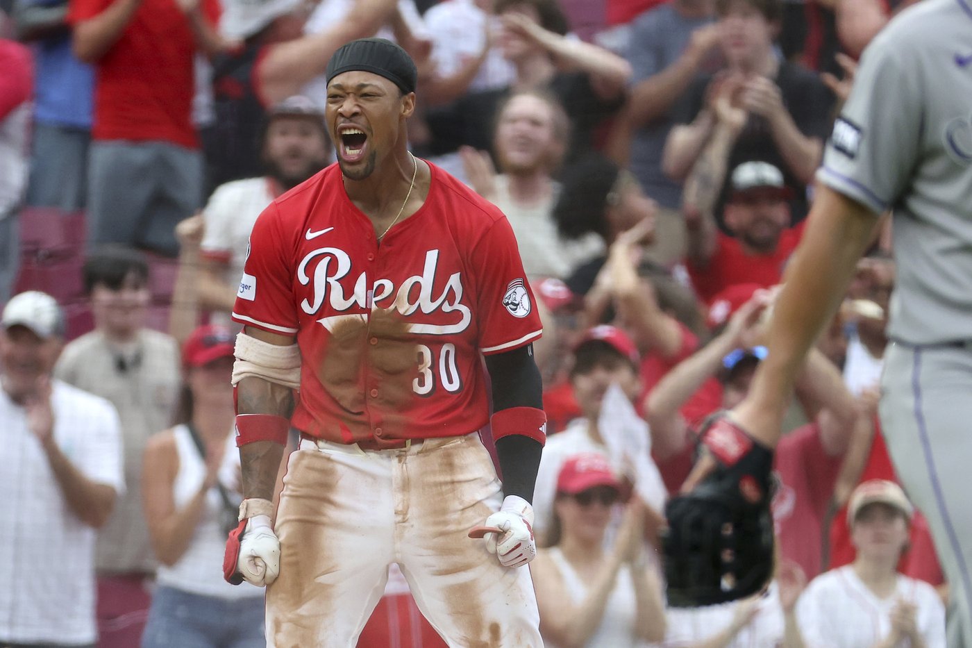 Benson triples and scores on 9th-inning error to left the Reds past the Rockies, 4-3 | iNFOnews.ca Benson triples and scores on 9th-inning error to left the Reds past the Rockies, 4-3 | iNFOnews.ca