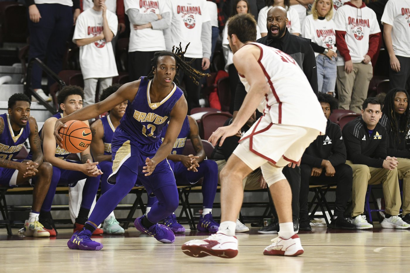 Jalen Moore's 20 points lead No. 21 Oklahoma past Alcorn State 94-78 | iNFOnews.ca Jalen Moore's 20 points lead No. 21 Oklahoma past Alcorn State 94-78 | iNFOnews.ca