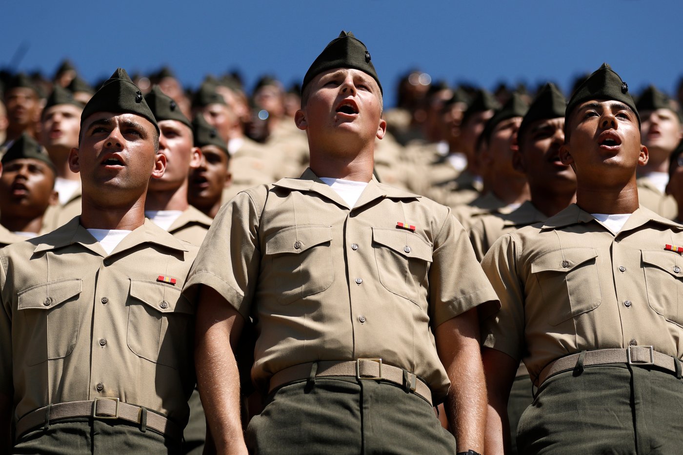 Marines say they hit recruiting goals and point to 'unapologetic' standards | iNFOnews.ca