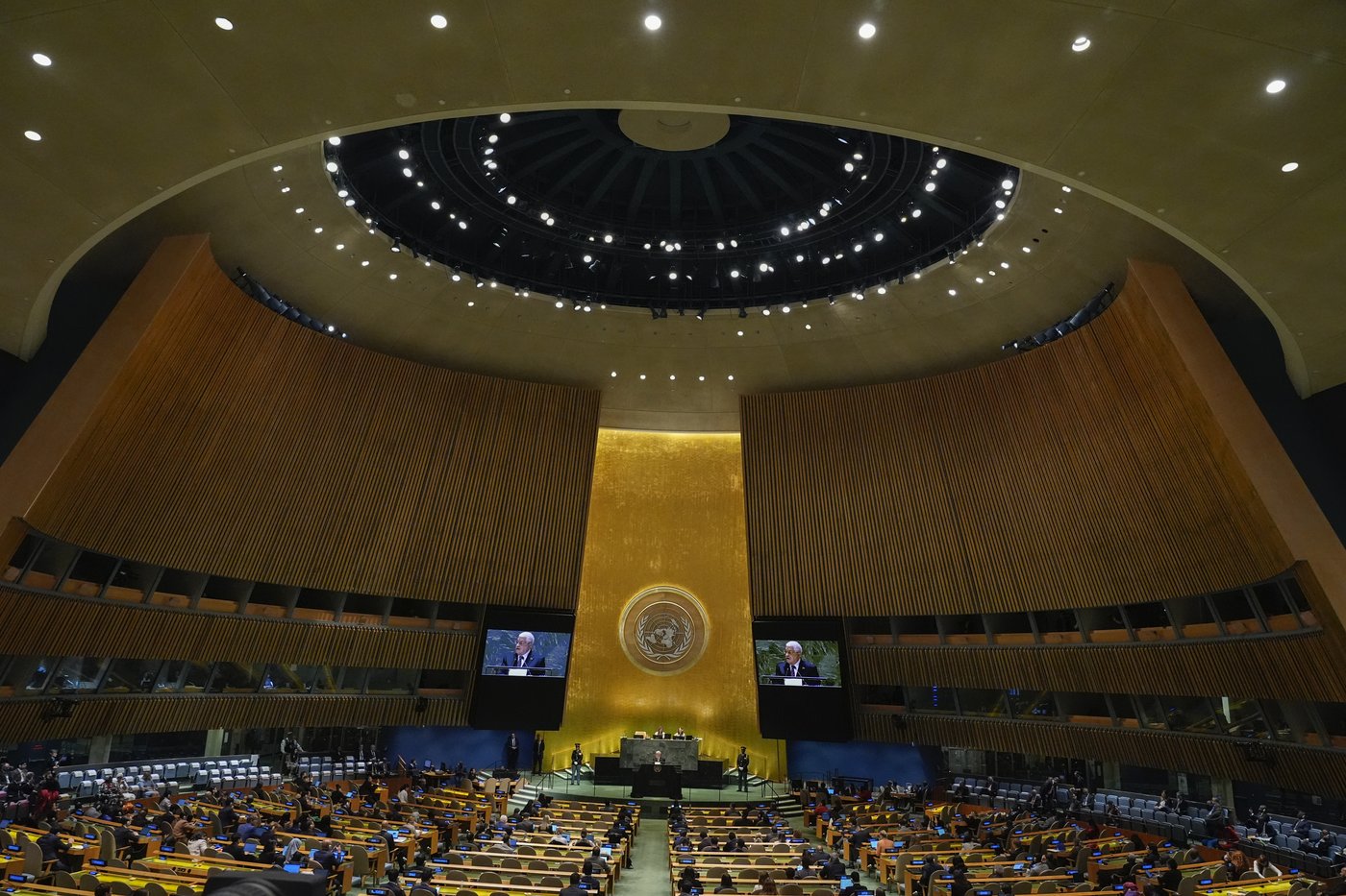 Leader of Palestinian Authority denounces Israeli Gaza offensive at UN, insists: 'We will not leave' | iNFOnews.ca