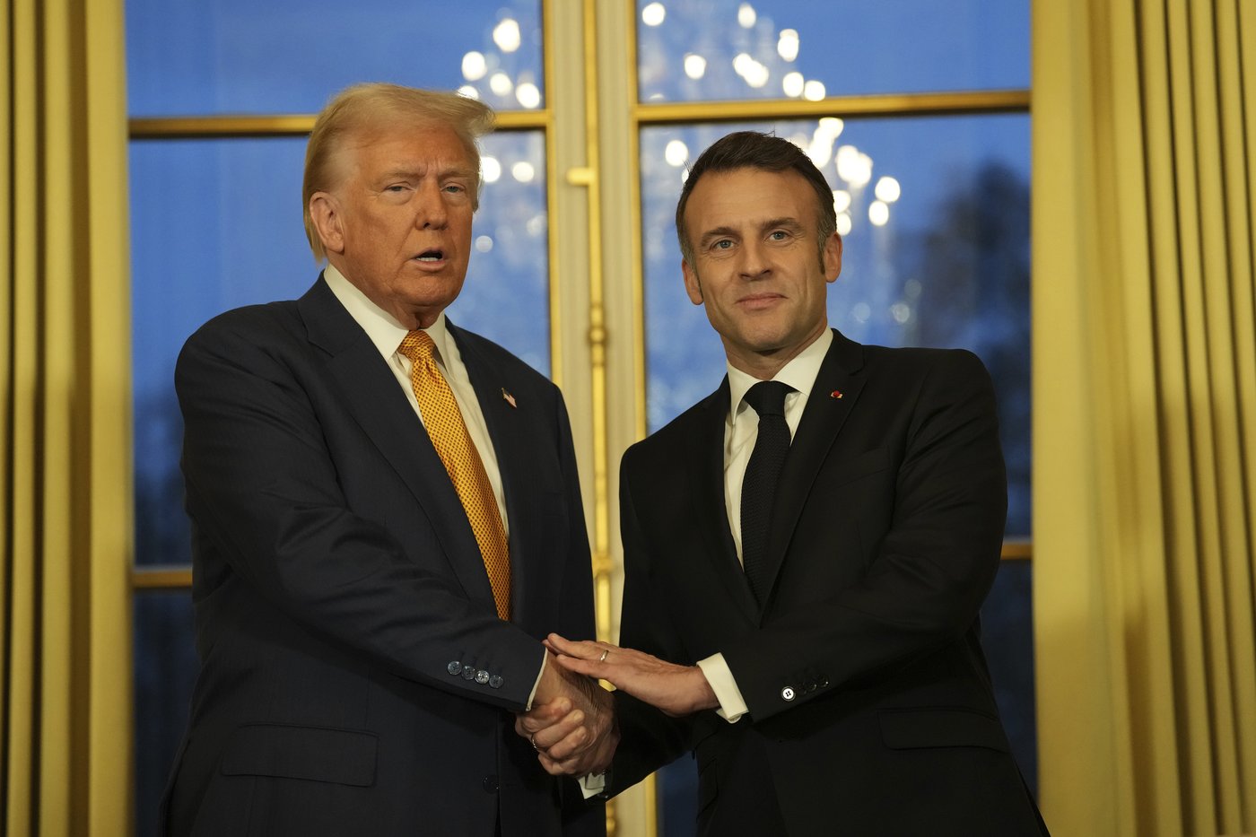 Trump is welcomed by Macron to Paris with presidential pomp and joined by Zelenskyy for their talks | iNFOnews.ca Trump is welcomed by Macron to Paris with presidential pomp and joined by Zelenskyy for their talks | iNFOnews.ca