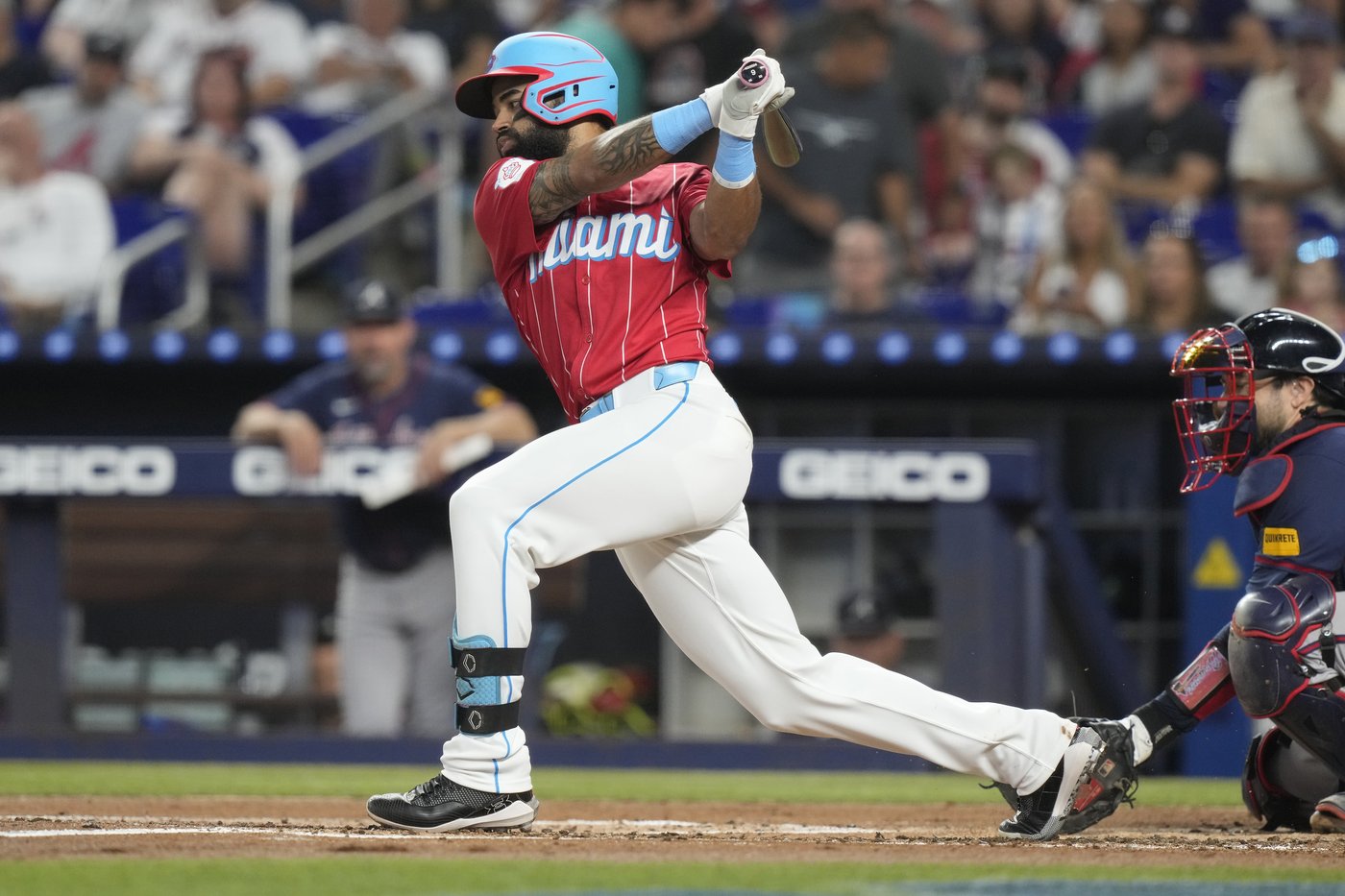 Olson hits tiebreaking homer and Braves beat Marlins 6-2 to stay 2 back of Mets for wild card | iNFOnews.ca Olson hits tiebreaking homer and Braves beat Marlins 6-2 to stay 2 back of Mets for wild card | iNFOnews.ca