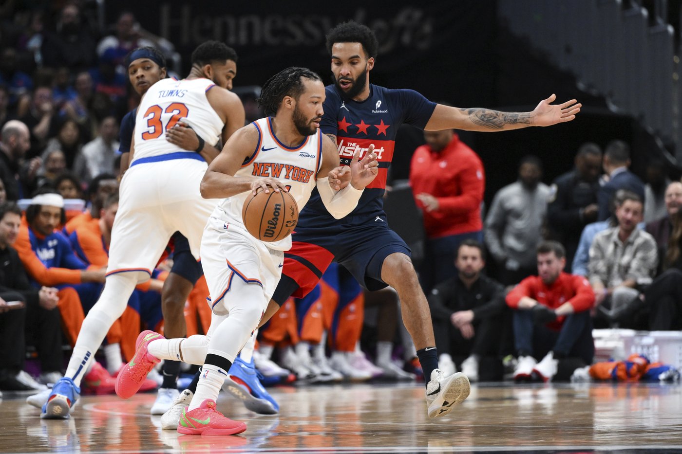 Jalen Brunson scores season-high 55 points in Knicks' 136-132 overtime win vs Wizards | iNFOnews.ca Jalen Brunson scores season-high 55 points in Knicks' 136-132 overtime win vs Wizards | iNFOnews.ca