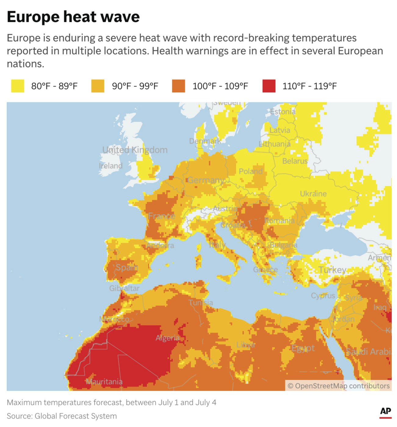 Wildfire kills 2 people in Spain amid European heat wave | iNFOnews.ca