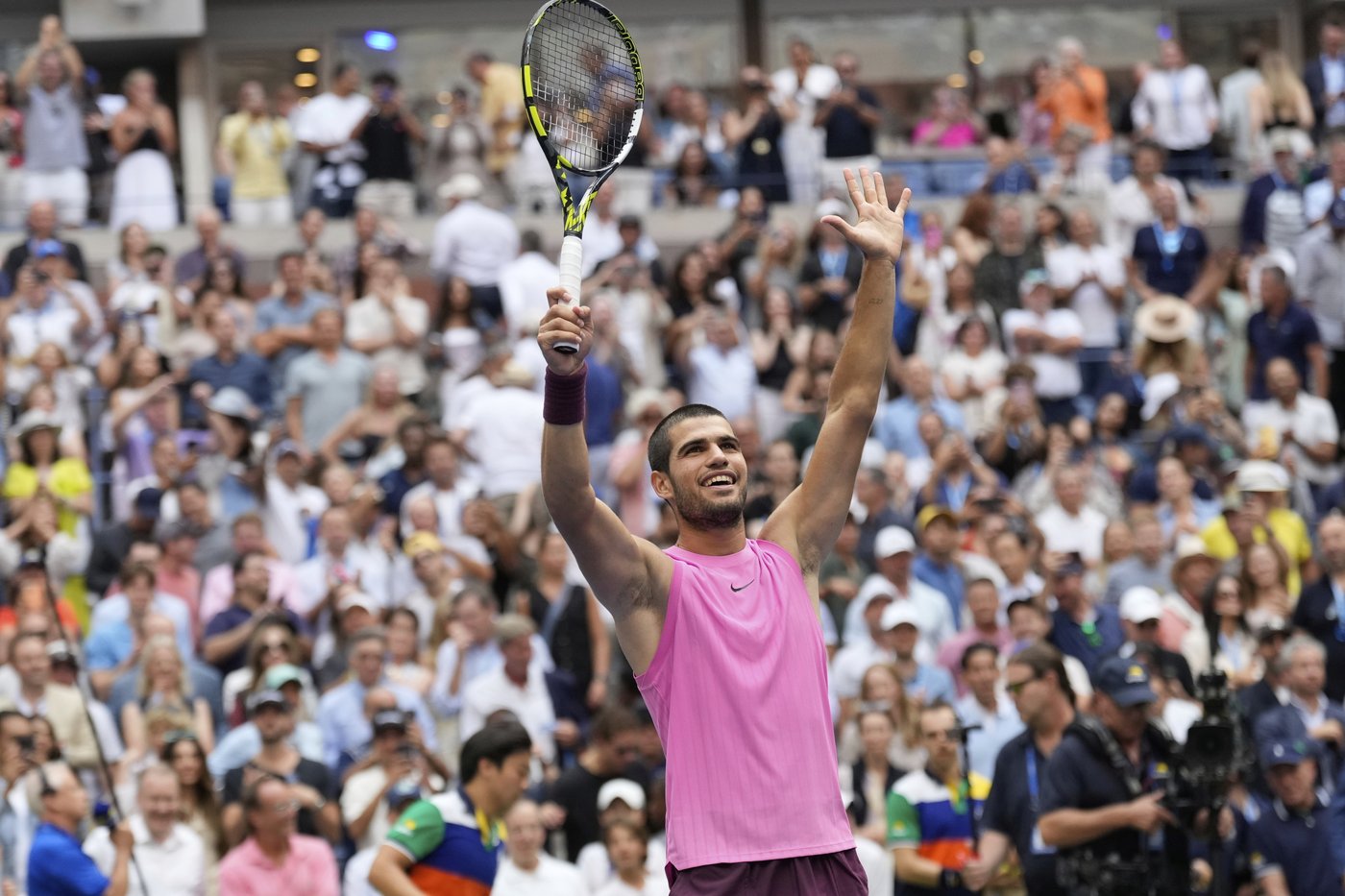 Alcaraz beats Djokovic at the US Open and now meets Sinner for the 3rd Grand Slam final in a row | iNFOnews.ca