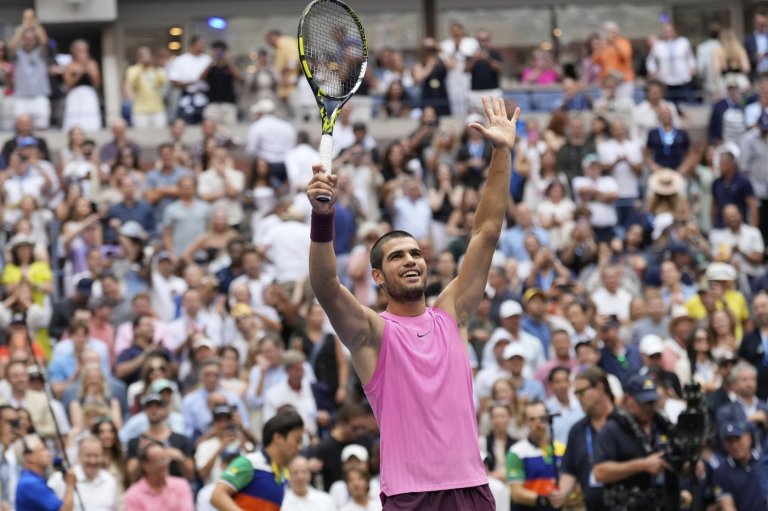 Alcaraz beats Djokovic at the US Open and now meets Sinner for the 3rd Grand Slam final in a row | iNFOnews.ca