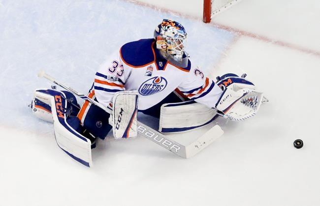 Oilers' Talbot receiving deserved attention with post-season performances | iNFOnews.ca Oilers' Talbot receiving deserved attention with post-season performances | iNFOnews.ca