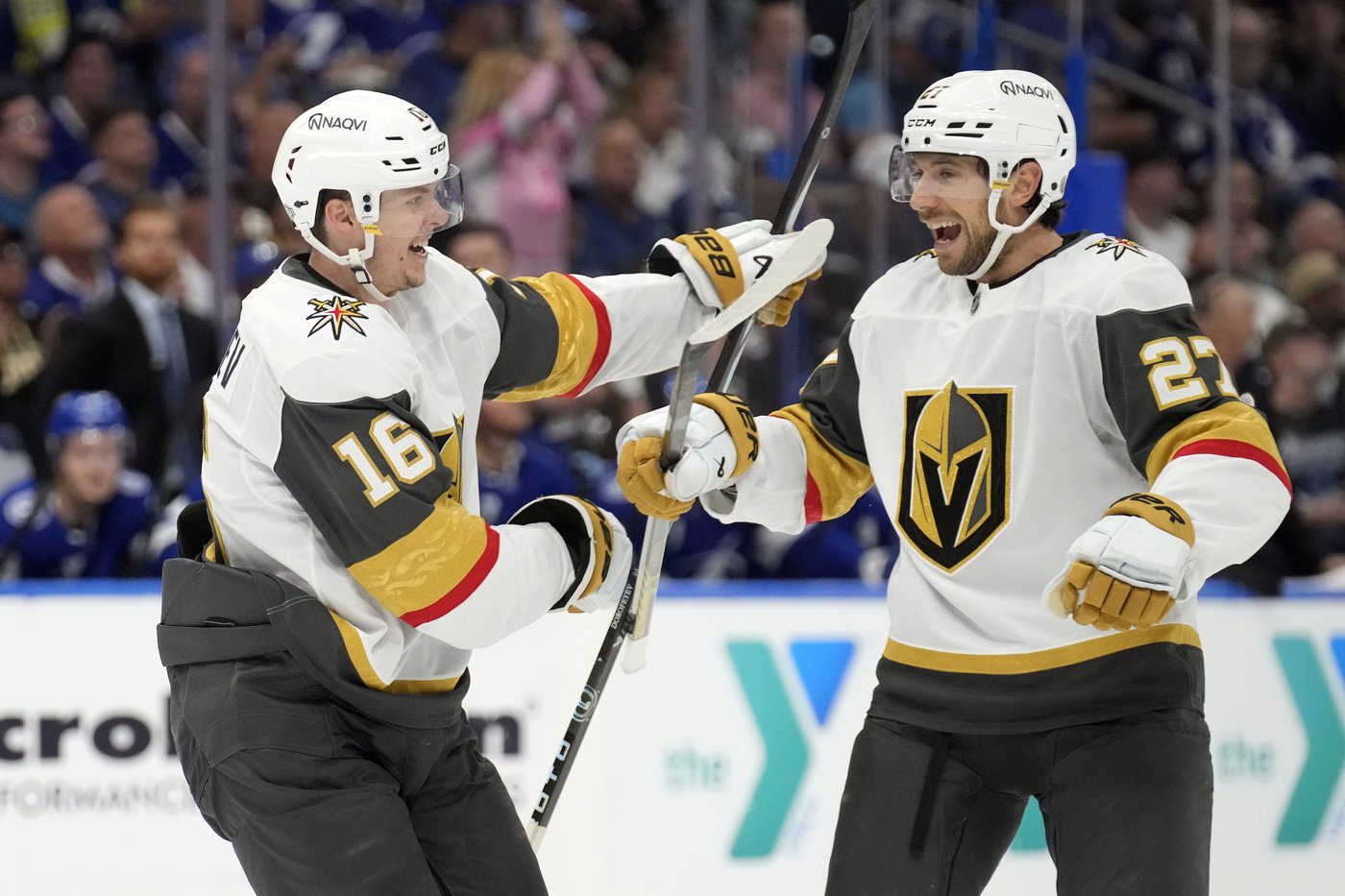 Kucherov scores with 55 seconds to play as Lightning rally for 4-3 win over Golden Knights | iNFOnews.ca