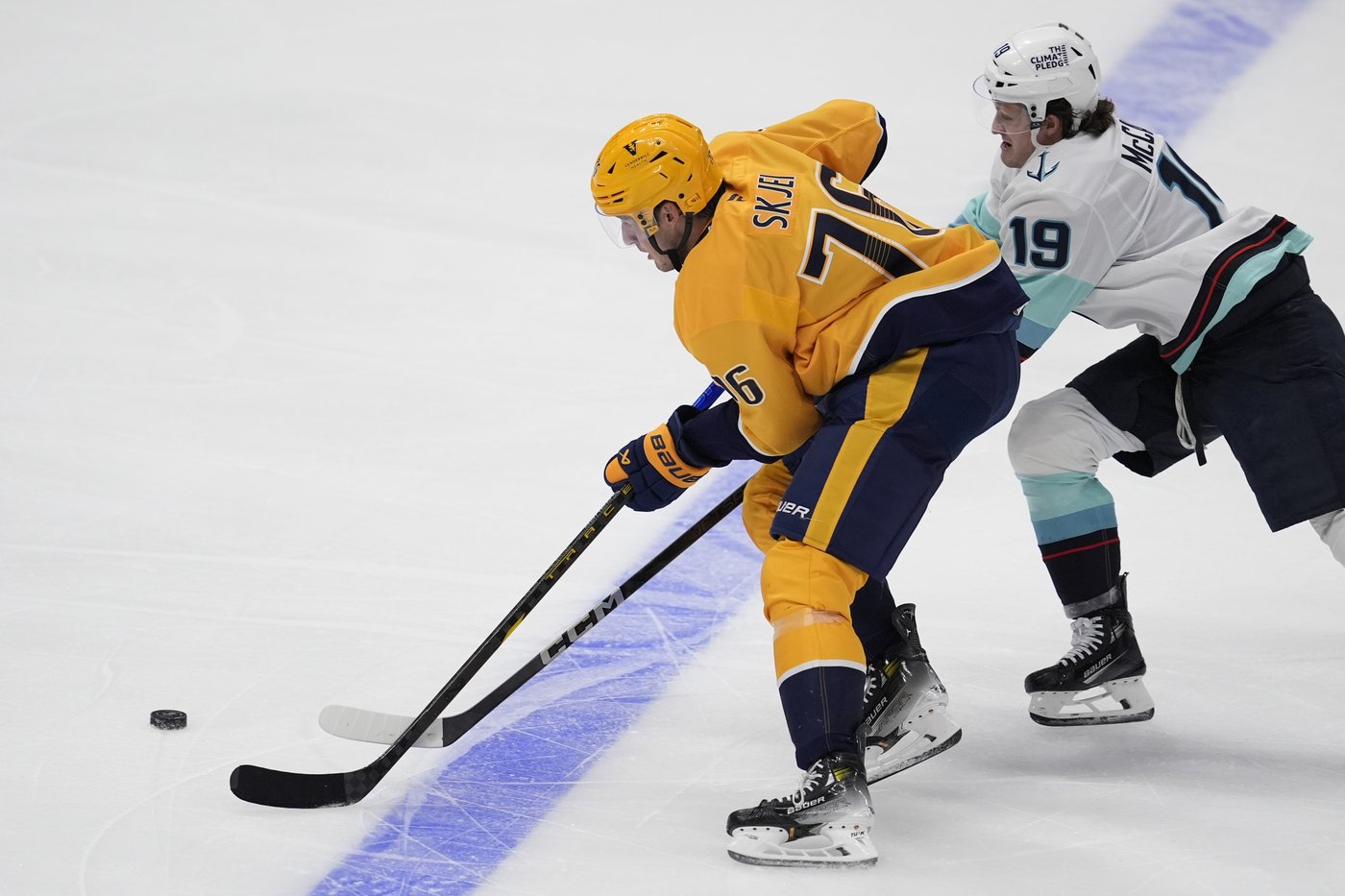Kraken score 4 unanswered goals in 3rd period and send Predators to 3rd straight loss 7-3 | iNFOnews.ca