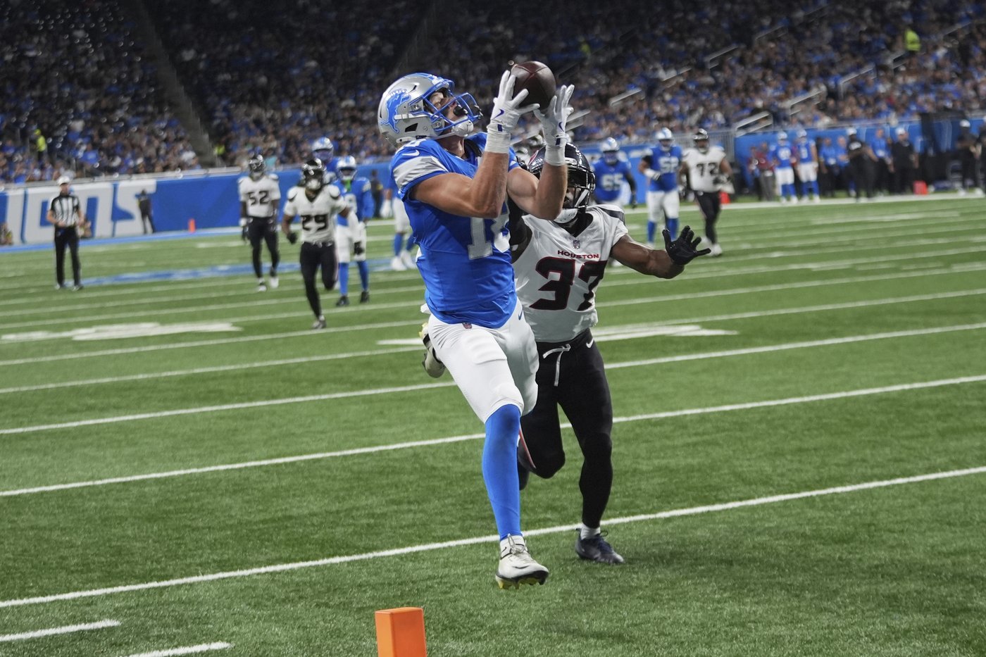 Lions QB Kyle Allen, rookie WR Isaac TeSlaa solidify roster chances in 26-7 preseason loss to Texans | iNFOnews.ca Lions QB Kyle Allen, rookie WR Isaac TeSlaa solidify roster chances in 26-7 preseason loss to Texans | iNFOnews.ca