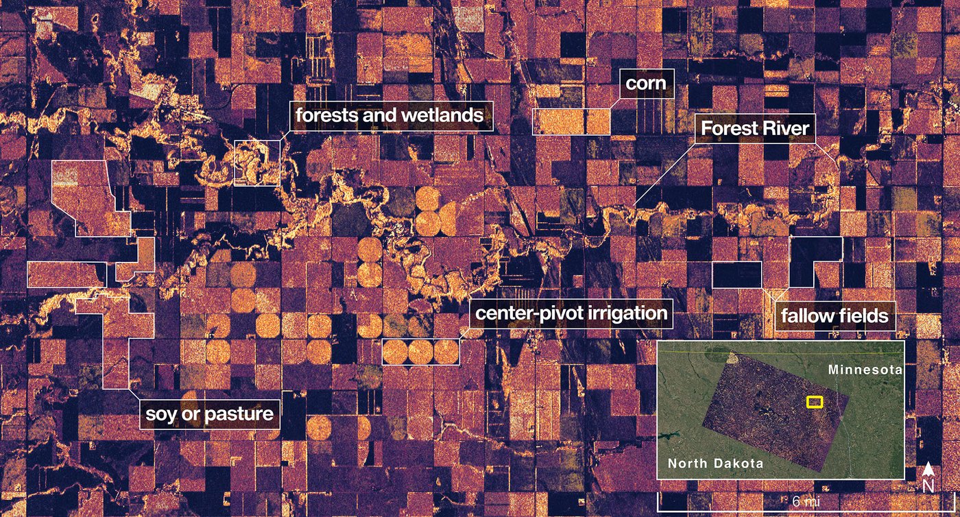 First radar images from new Earth-mapping satellite showcase Maine coast and North Dakota farmland | iNFOnews.ca First radar images from new Earth-mapping satellite showcase Maine coast and North Dakota farmland | iNFOnews.ca