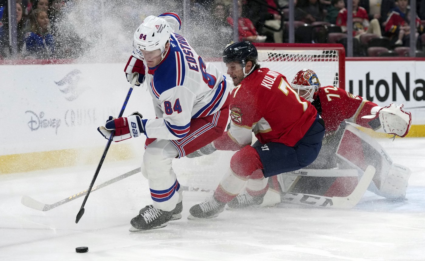 Jesper Boqvist scores twice as Panthers beat Rangers 5-3 after back-to-back scoreless games | iNFOnews.ca