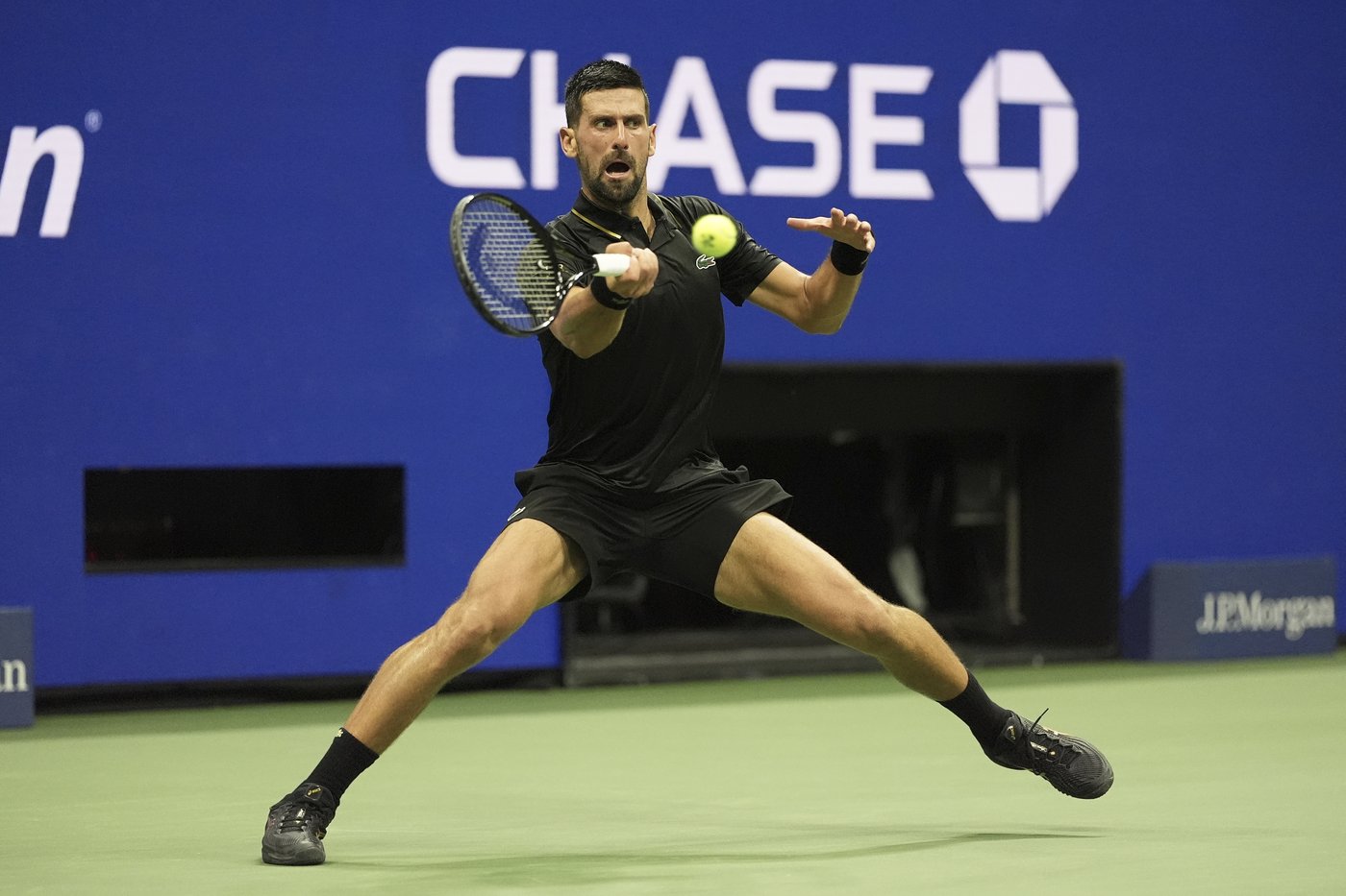 Djokovic improves to 19-0 in the first round of the US Open, wins his first match since Wimbledon | iNFOnews.ca Djokovic improves to 19-0 in the first round of the US Open, wins his first match since Wimbledon | iNFOnews.ca