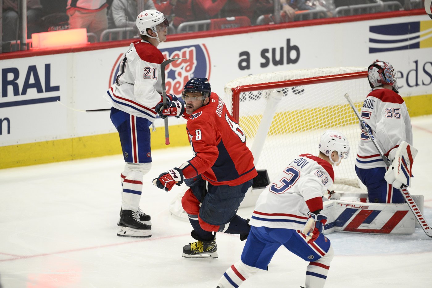 Ovechkin scores in overtime as Capitals edge Canadiens 3-2 in Game 1 | iNFOnews.ca Ovechkin scores in overtime as Capitals edge Canadiens 3-2 in Game 1 | iNFOnews.ca
