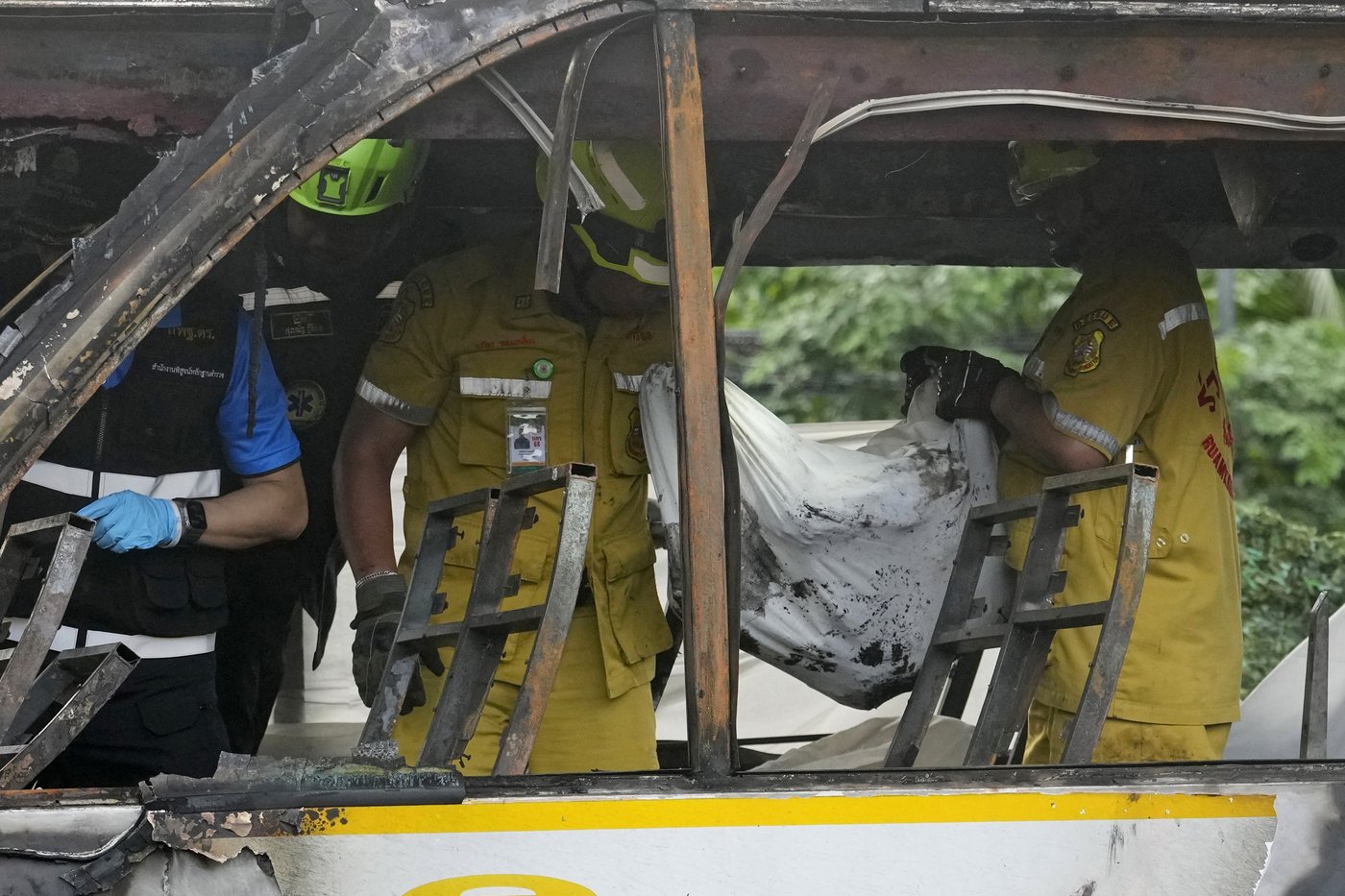 More than 20 are feared dead after a school bus catches fire in suburban Bangkok | iNFOnews.ca