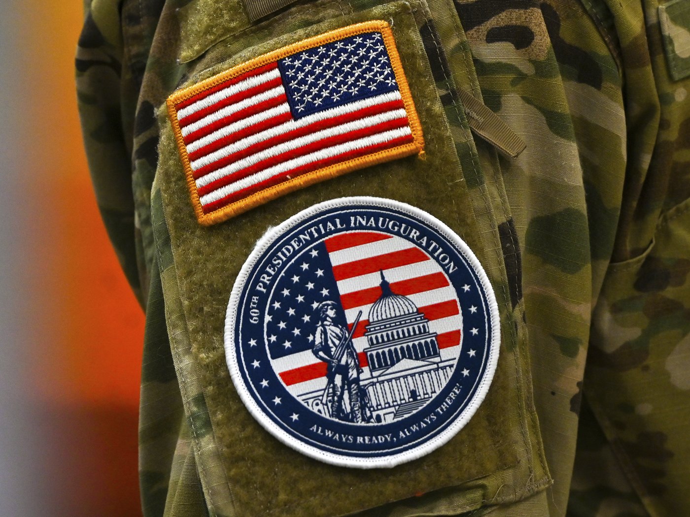 Guard troops will wear a special patch at Trump's inauguration to make it clear they aren't police | iNFOnews.ca