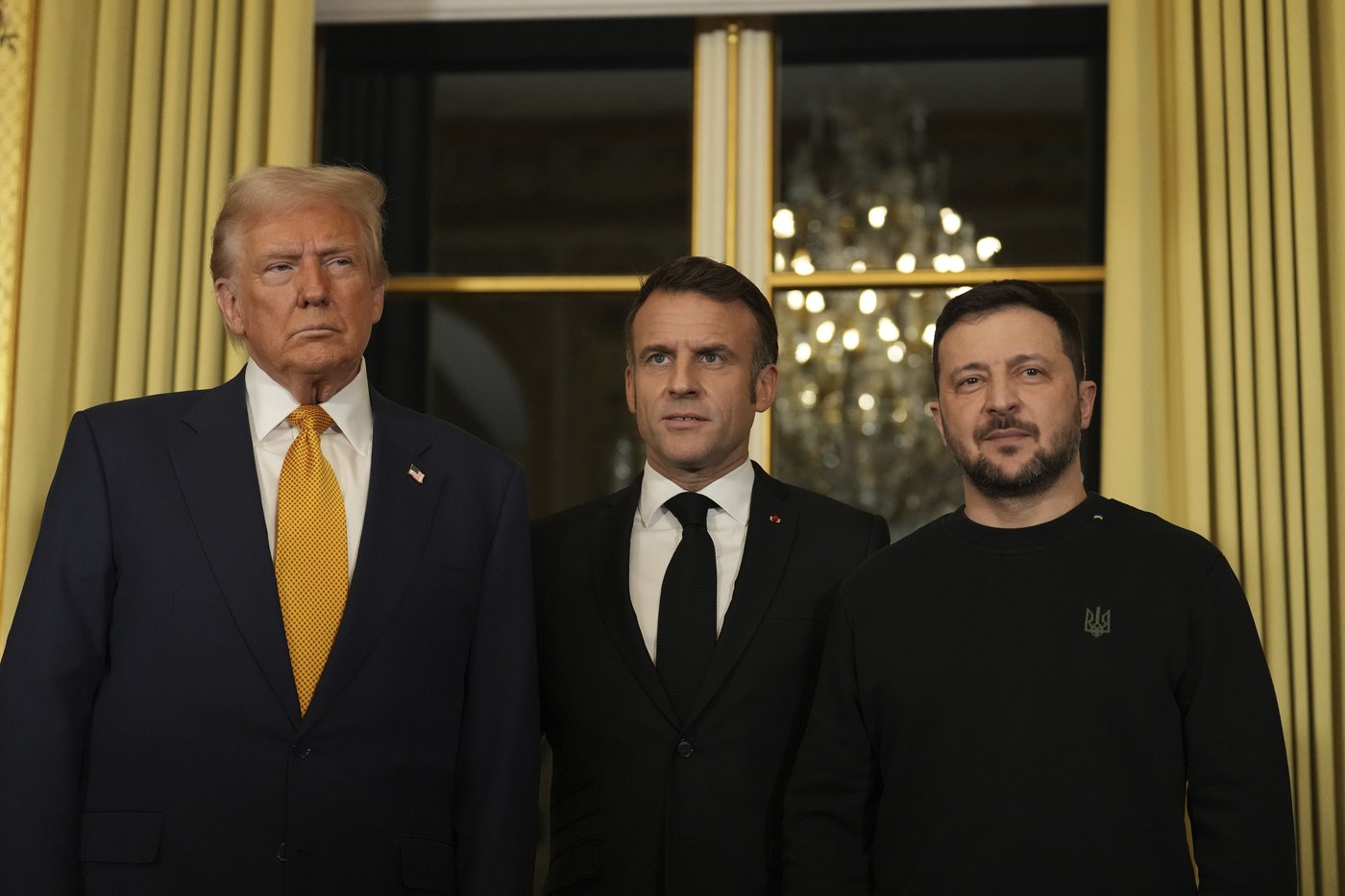 Trump is welcomed by Macron to Paris with presidential pomp and joined by Zelenskyy for their talks | iNFOnews.ca Trump is welcomed by Macron to Paris with presidential pomp and joined by Zelenskyy for their talks | iNFOnews.ca