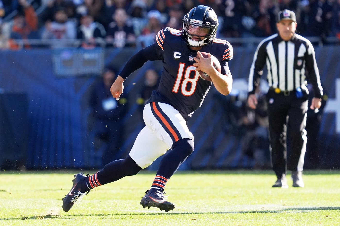 Caleb Williams throws for 3 TDs as Bears beat Steelers 31-28 with nemesis Aaron Rodgers sidelined | iNFOnews.ca Caleb Williams throws for 3 TDs as Bears beat Steelers 31-28 with nemesis Aaron Rodgers sidelined | iNFOnews.ca