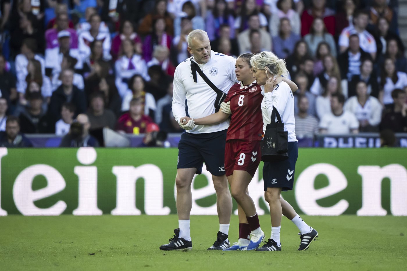 Denmark's Emma Snerle to miss team's final Euro 2025 match with a concussion | iNFOnews.ca Denmark's Emma Snerle to miss team's final Euro 2025 match with a concussion | iNFOnews.ca