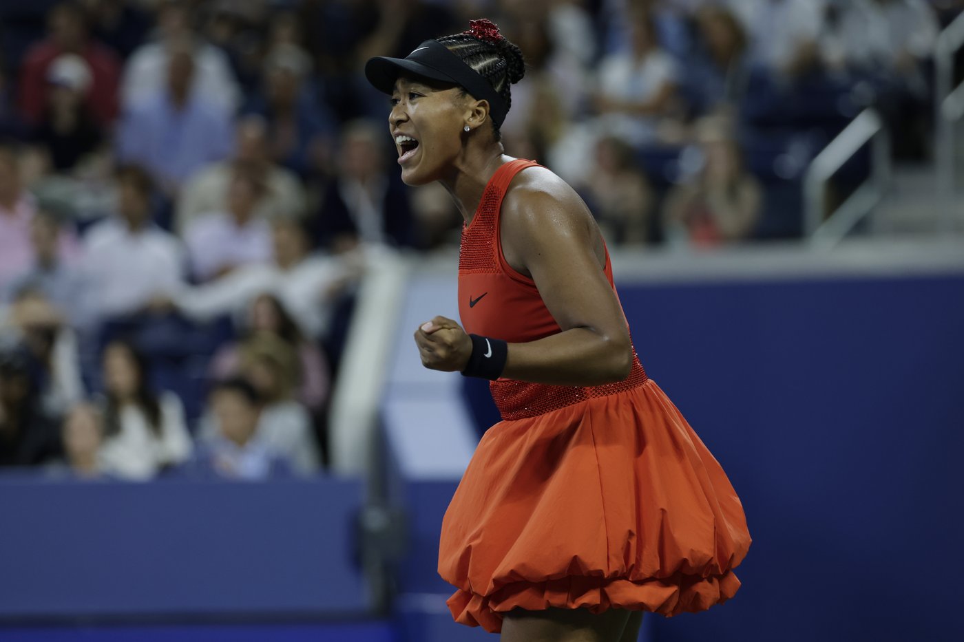 Everything comes up roses for Naomi Osaka in sparkly red look for US Open win | iNFOnews.ca