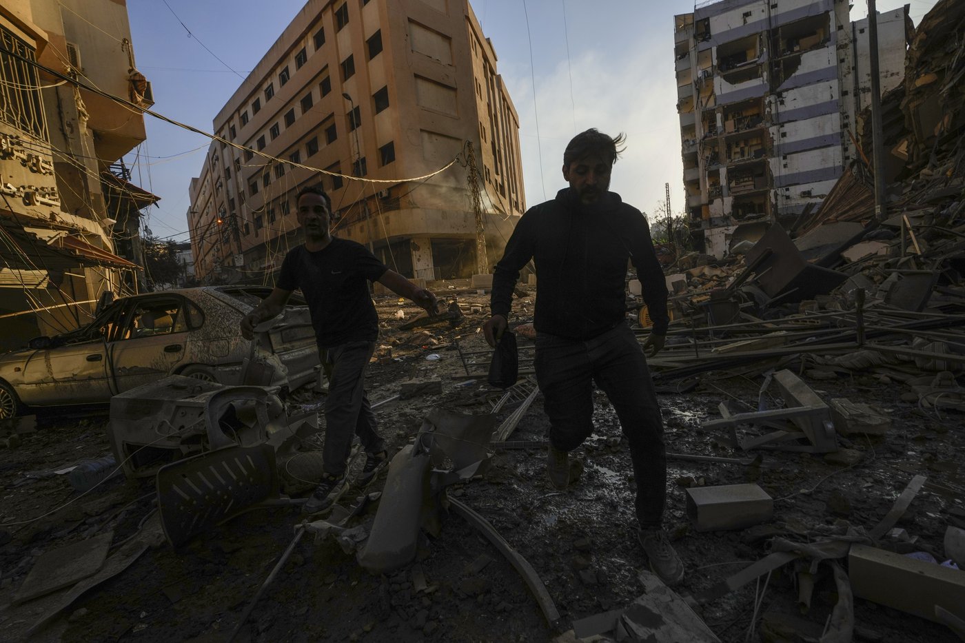 Israeli airstrikes rock southern suburbs of Beirut and cut off a key crossing into Syria | iNFOnews.ca Israeli airstrikes rock southern suburbs of Beirut and cut off a key crossing into Syria | iNFOnews.ca